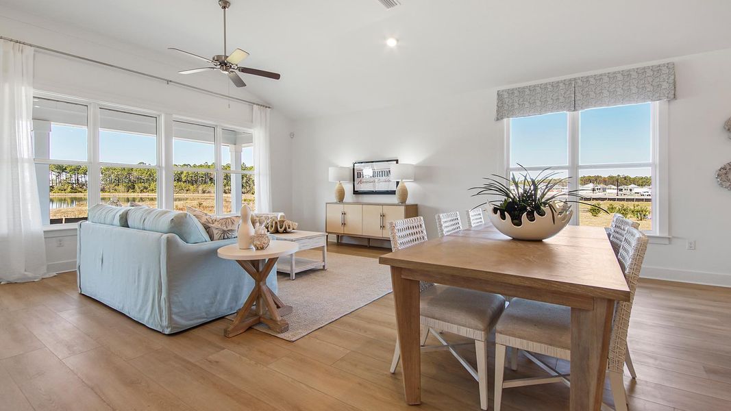 Representative furnished interior of a home built from the Jubilee by D.R. Horton in Breakfast Point East Phase II, Panama City Beach (Image 14).