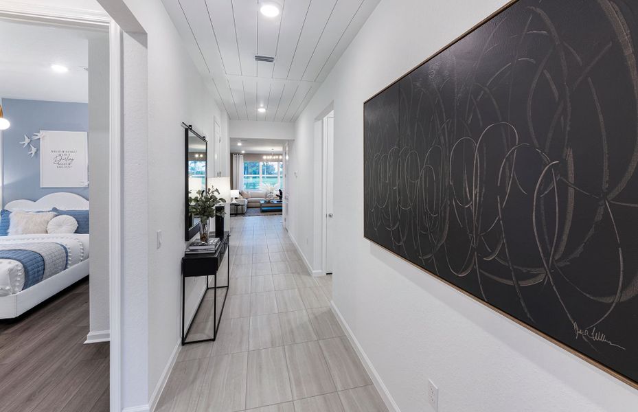 Furnished interior view inside a new home in Highpointe, Stuart (Image 5).