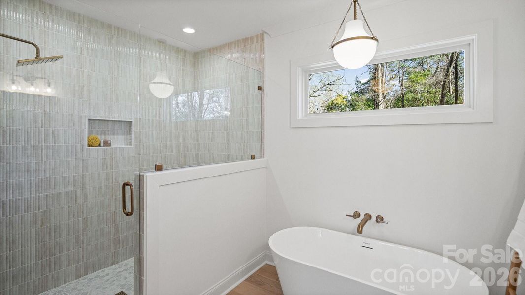 Furnished interior view inside a new home in , Charlotte (Image 38).