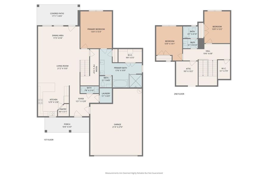2D floor plan layout of this home in , Montgomery, TX (Image 5).