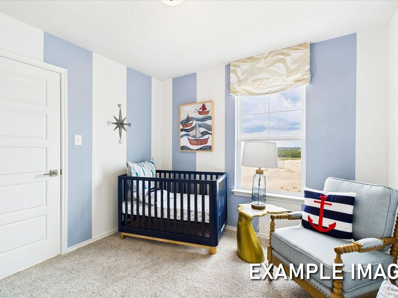 Furnished interior view inside a new home in Agave, San Antonio (Image 29).