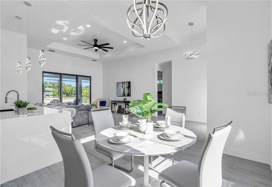 Furnished interior view inside a new home in , Port Charlotte (Image 35).