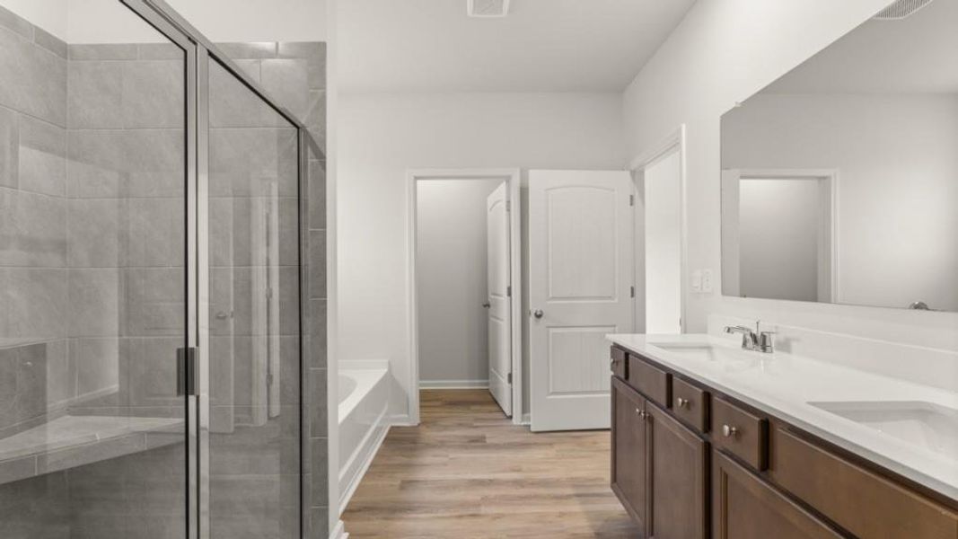 Furnished interior view inside a new home in , South Fulton (Image 8).