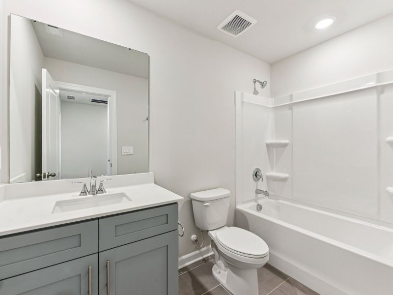 Furnished interior view inside a new home in Crossrail Station, Mooresville (Image 6).