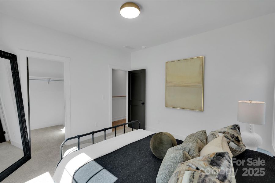 Furnished interior view inside a new home in , Charlotte (Image 8). Furnished interior view inside a new home in , Charlotte (Image 8).