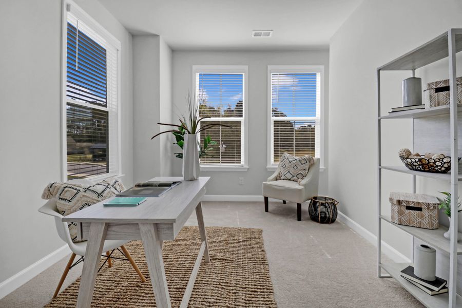 Furnished interior view inside a new home in Six Oaks, Summerville (Image 19).