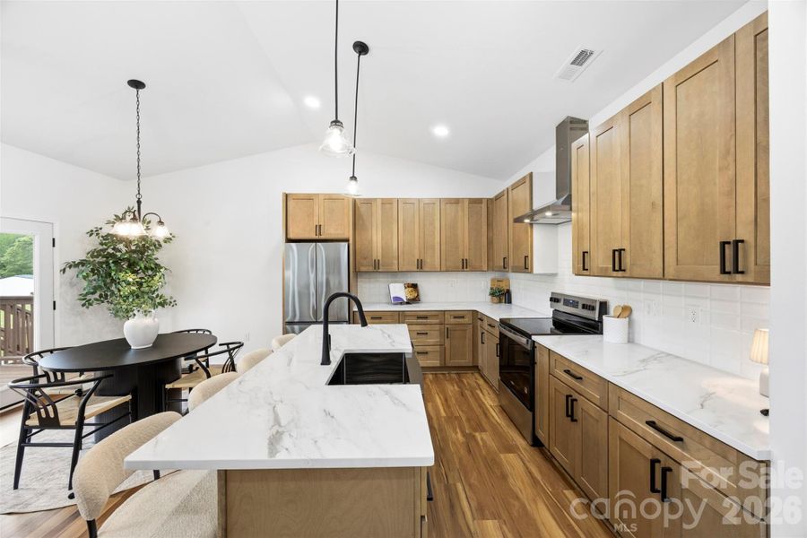 Furnished interior view inside a new home in , Connelly Springs (Image 12).