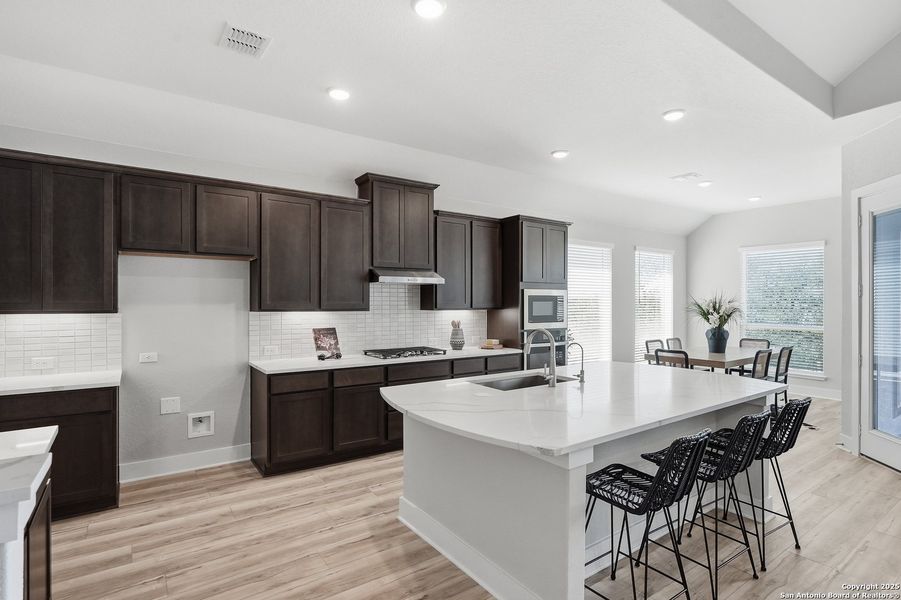Furnished interior view inside a new home in Esperanza – New Phase Now Selling, Boerne (Image 16). Furnished interior view inside a new home in Esperanza – New Phase Now Selling, Boerne (Image 16).