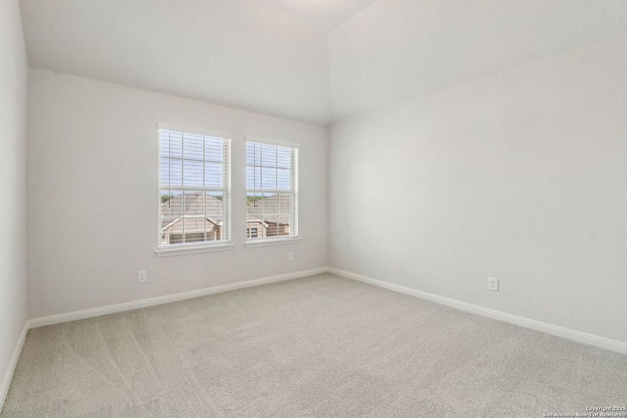 Spacious, unfurnished interior of a new home in Fox Falls, Boerne (Image 28). Spacious, unfurnished interior of a new home in Fox Falls, Boerne (Image 28).