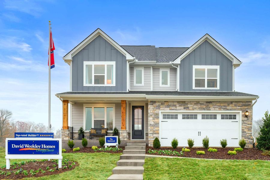 Image 19 representing the The Satinwood by David Weekley Homes in The Preserve at Five Oaks, Lebanon, TN.