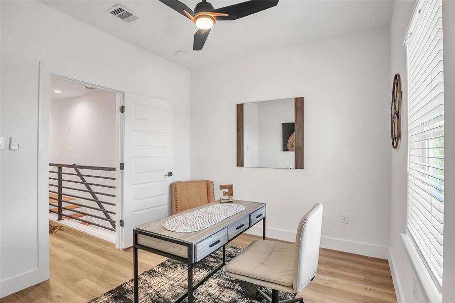 Furnished interior view inside a new home in , Houston (Image 13).