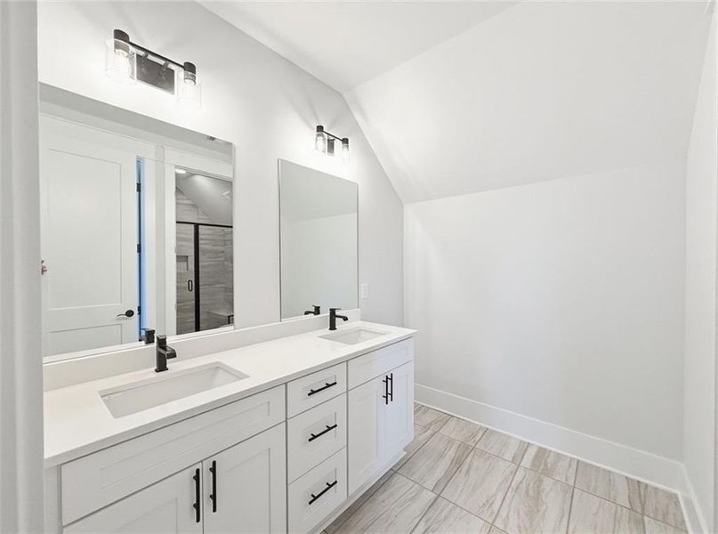 Furnished interior view inside a new home in , Rydal (Image 28).