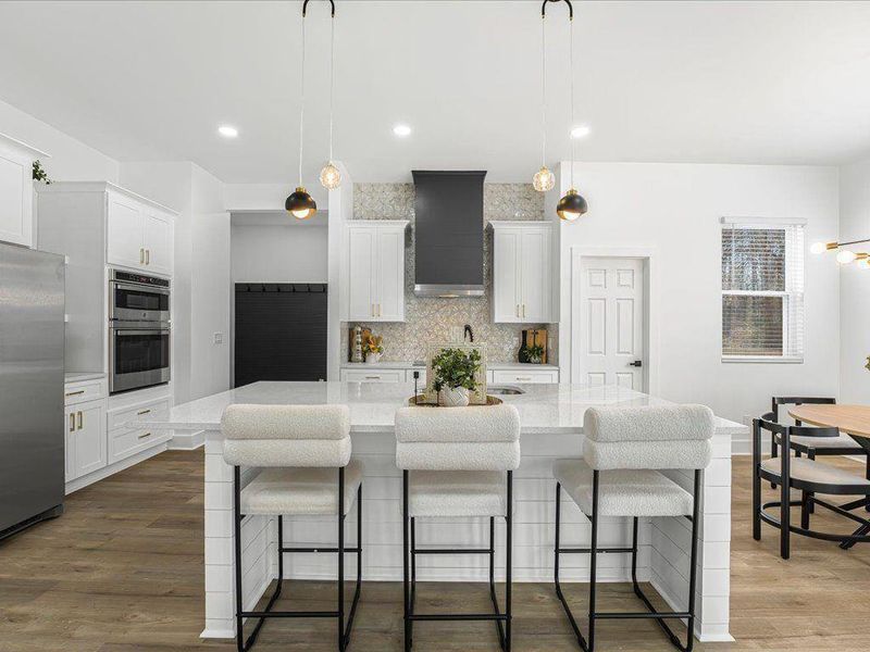 Furnished interior view inside a new home in , Dallas (Image 13). Furnished interior view inside a new home in , Dallas (Image 13).