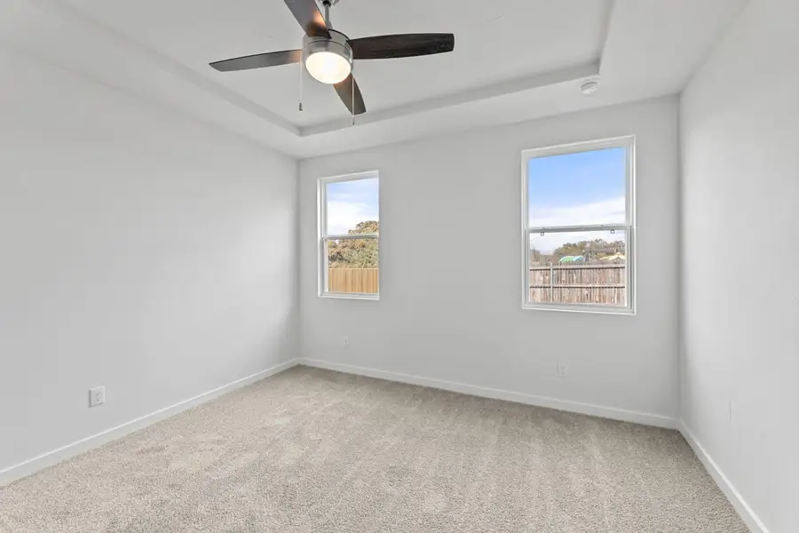 Representative unfurnished interior of a home built from the Sabrine by Hakes Brothers in Highland Ridge, New Braunfels (Image 35).