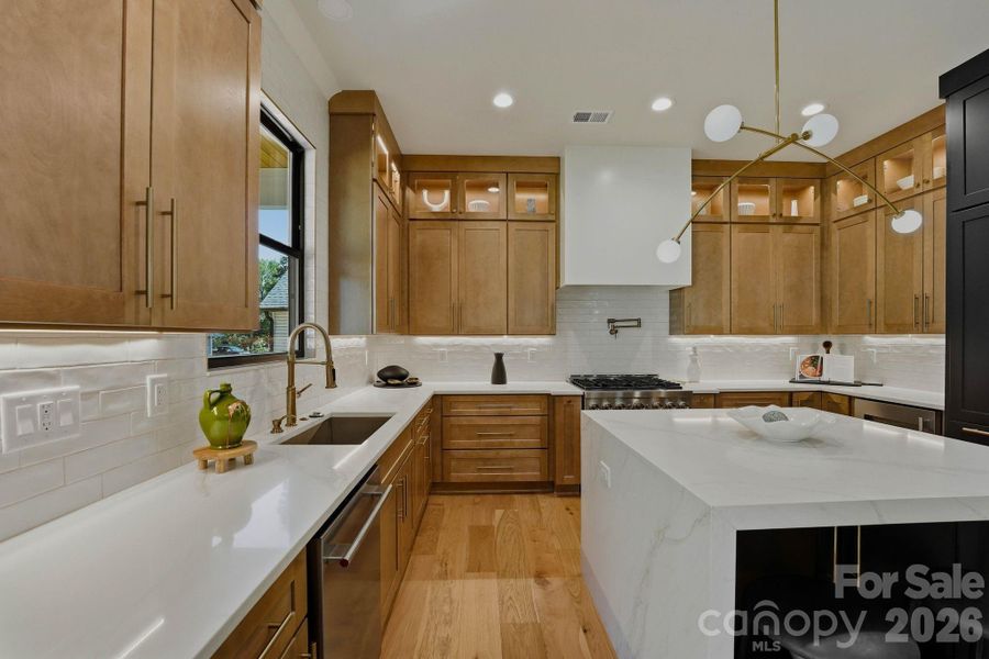 Furnished interior view inside a new home in , Charlotte (Image 17).