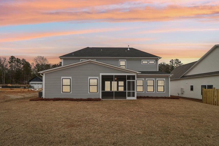 Representative exterior details of a home built from the Ashbourne II by Great Southern Homes in Collins Cove, Chapin (Image 32).