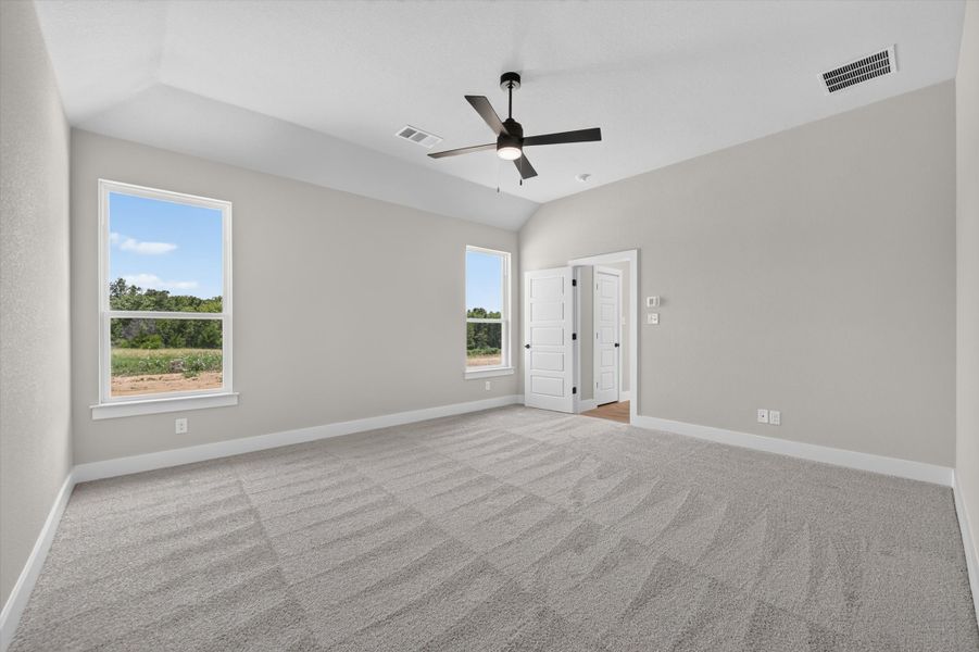 Spacious, unfurnished interior of a new home in Taylor Ranch, Springtown (Image 42).