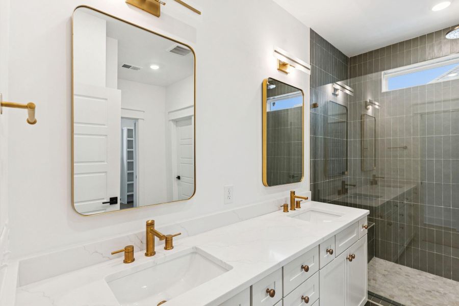 Furnished interior view inside a new home in Overlook at Copahee Sound, Awendaw (Image 5).