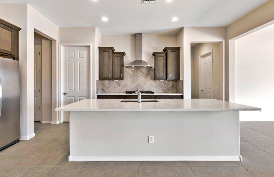 Furnished interior view inside a new home in Del Webb at Rocking K, Tucson (Image 6).