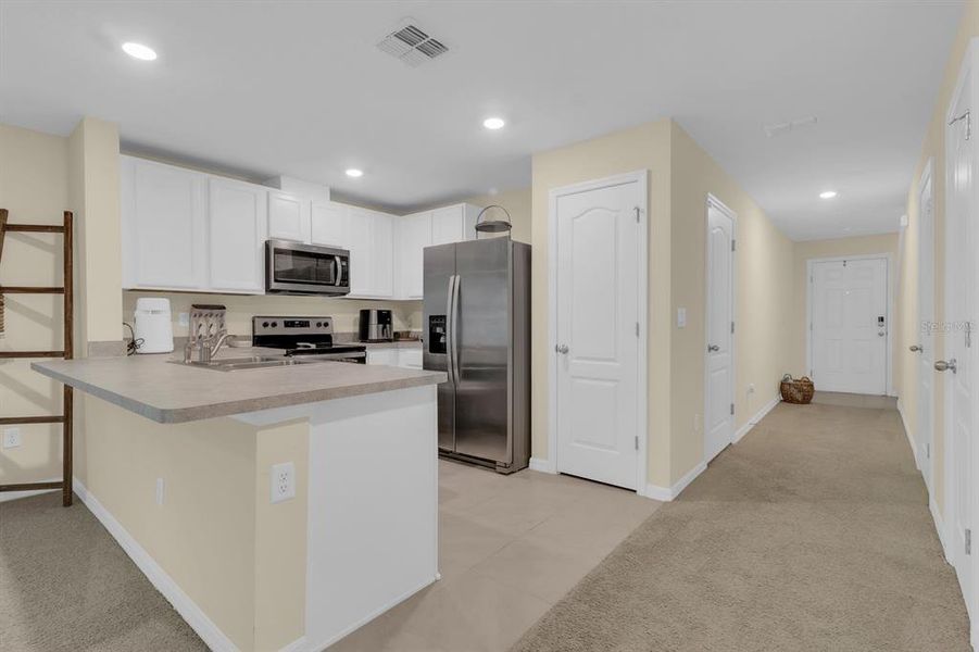Furnished interior view inside a new home in , St. Cloud (Image 10). Furnished interior view inside a new home in , St. Cloud (Image 10).