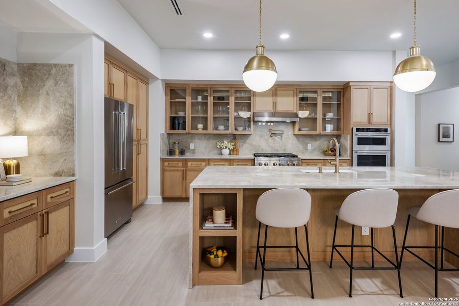 Furnished interior view inside a new home in , San Antonio (Image 15).