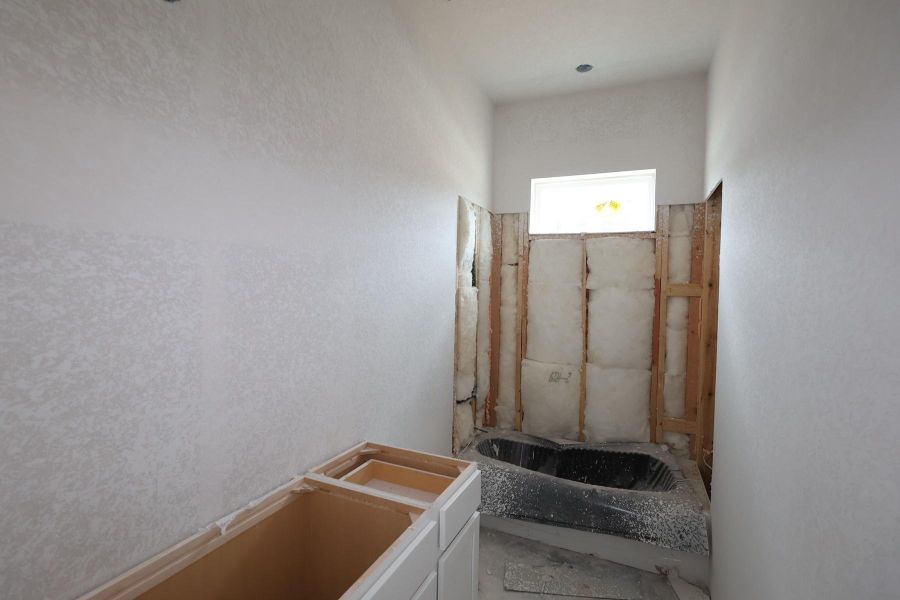 In-progress construction of a new home in Two Step Farm 42', Montgomery, TX (Image 3).