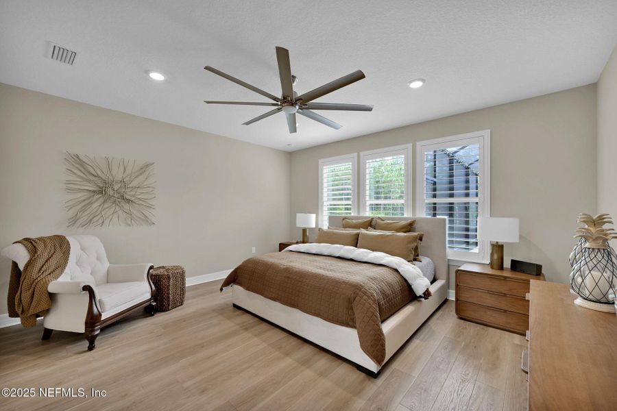 Furnished interior view inside a new home in , Jacksonville (Image 40). Furnished interior view inside a new home in , Jacksonville (Image 40).