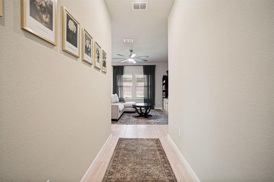 Furnished interior view inside a new home in , Fort Worth (Image 8).