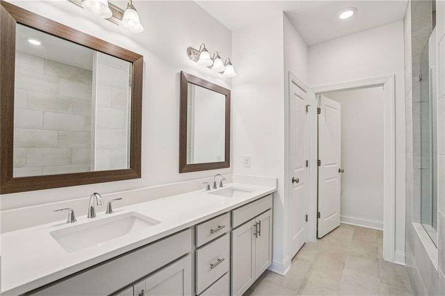 Furnished interior view inside a new home in Millcroft Townhomes, Buford (Image 6).