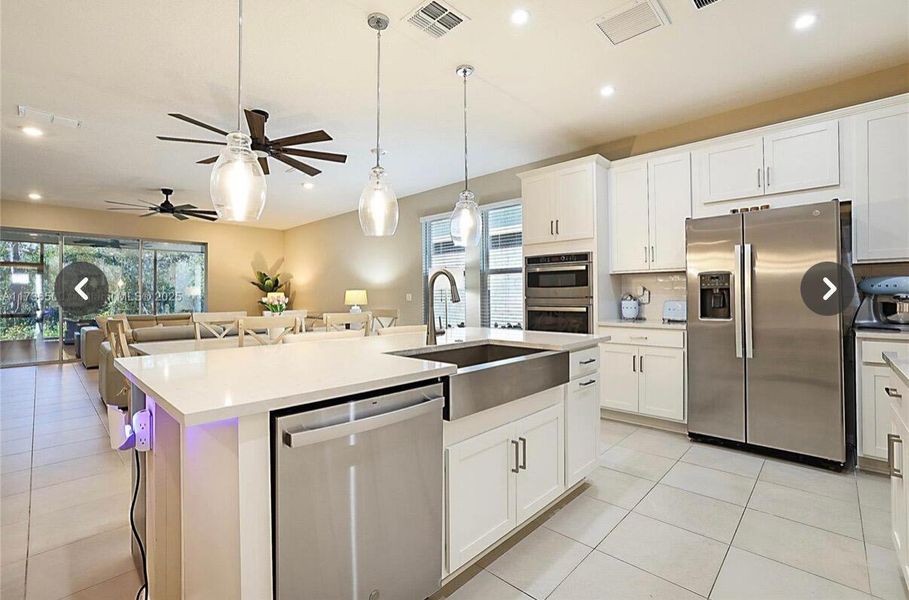 Furnished interior view inside a new home in , Port St. Lucie (Image 16).