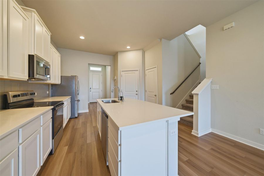 Furnished interior view inside a new home in Cielo East, Pflugerville (Image 10).