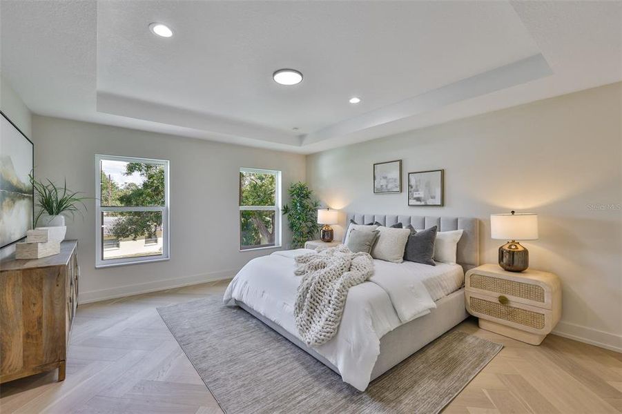 Furnished interior view inside a new home in , Tampa (Image 6). Furnished interior view inside a new home in , Tampa (Image 6).