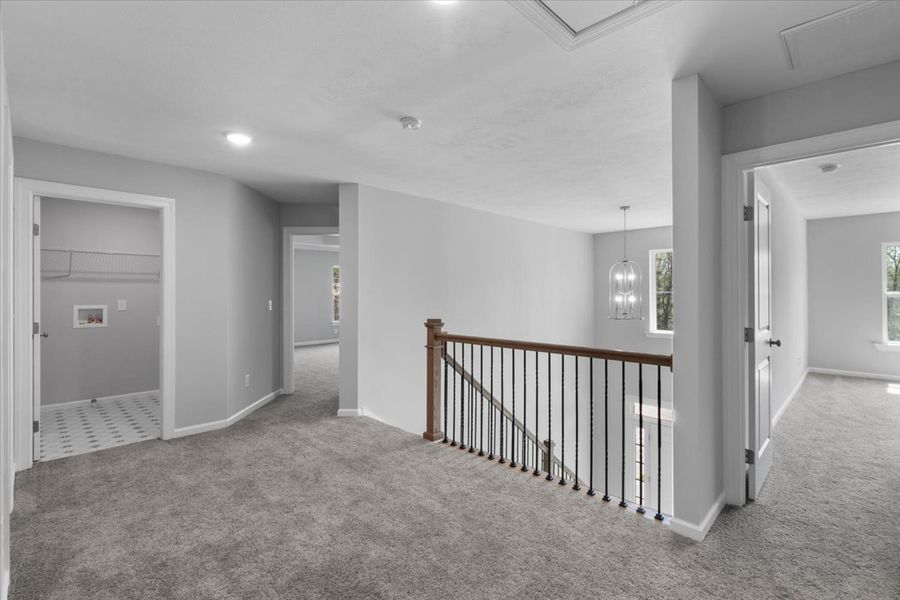 Spacious, unfurnished interior of a new home in Forrest Bluff, North Augusta (Image 22). Spacious, unfurnished interior of a new home in Forrest Bluff, North Augusta (Image 22).