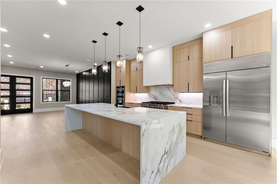 Furnished interior view inside a new home in , Hoschton (Image 7).