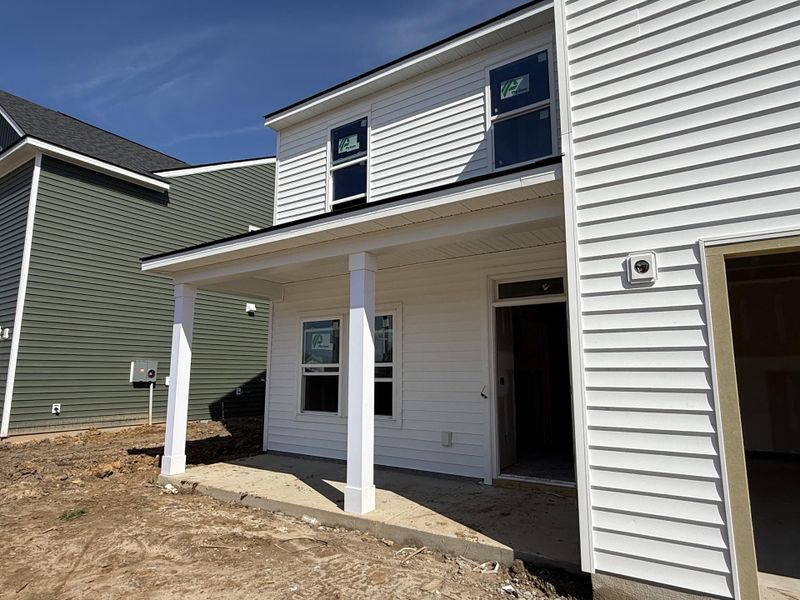 Exterior details and patio area of a home in , Summerville (Image 6).