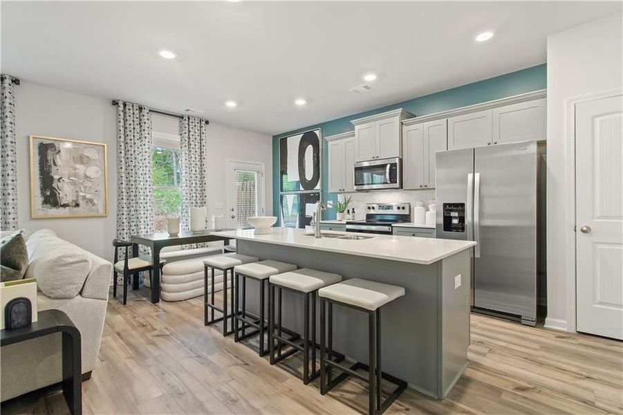 Furnished interior view inside a new home in Diamante, Stockbridge (Image 12).