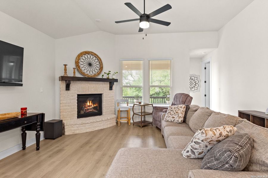 Furnished interior view inside a new home in , Kyle (Image 20).