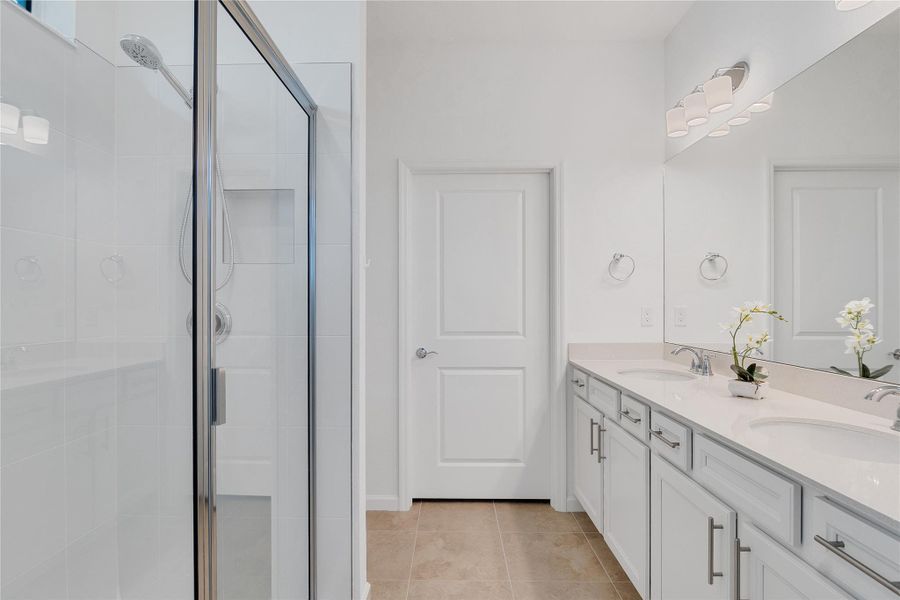 Furnished interior view inside a new home in , Vero Beach (Image 8). Furnished interior view inside a new home in , Vero Beach (Image 8).