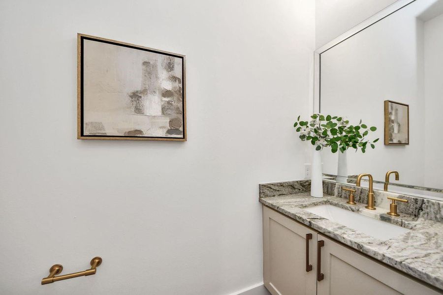 Furnished interior view inside a new home in , Houston (Image 27).