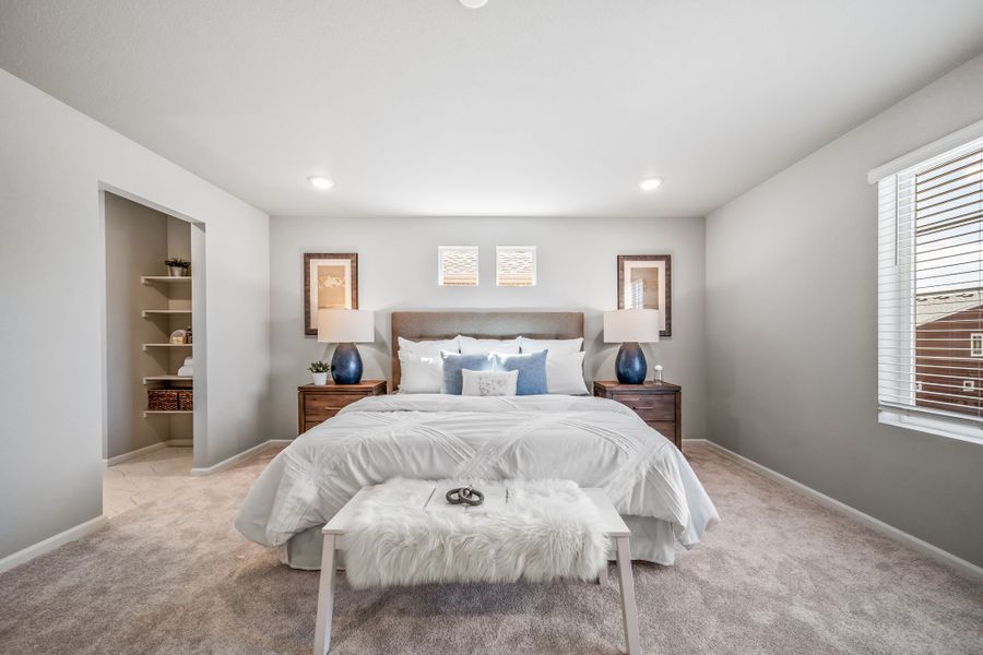 Furnished interior view inside a new home in Bradley Heights, Colorado Springs (Image 6).