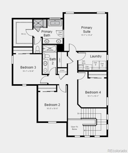 Structural options added include: Covered outdoor living, owners bath configuration, rail and spindles, fireplace, gas line at patio, additional sink at secondary bath and laundry sink.