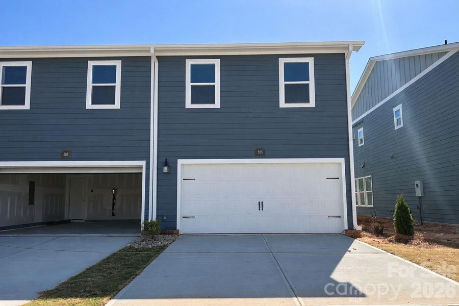 2 Car Rear Load Garage