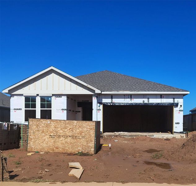 In-progress construction of a new home in Woodshore, Clute, TX (Image 24). In-progress construction of a new home in Woodshore, Clute, TX (Image 24).