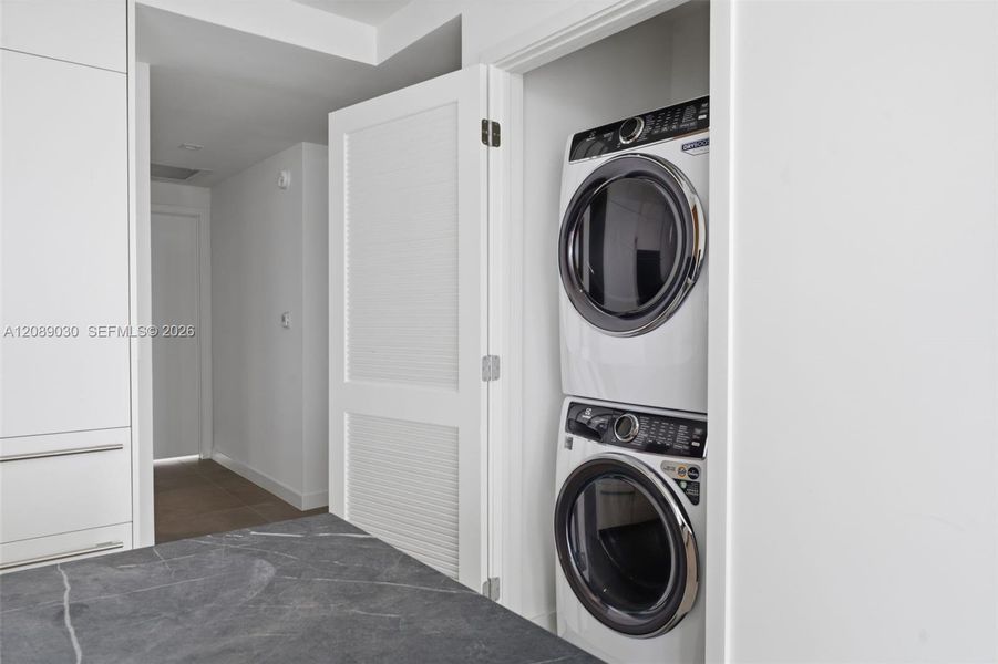 Furnished interior view inside a new home in , Miami (Image 17).