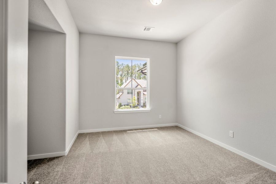 Spacious, unfurnished interior of a new home in Artavia 70′ Lots, Conroe (Image 41).