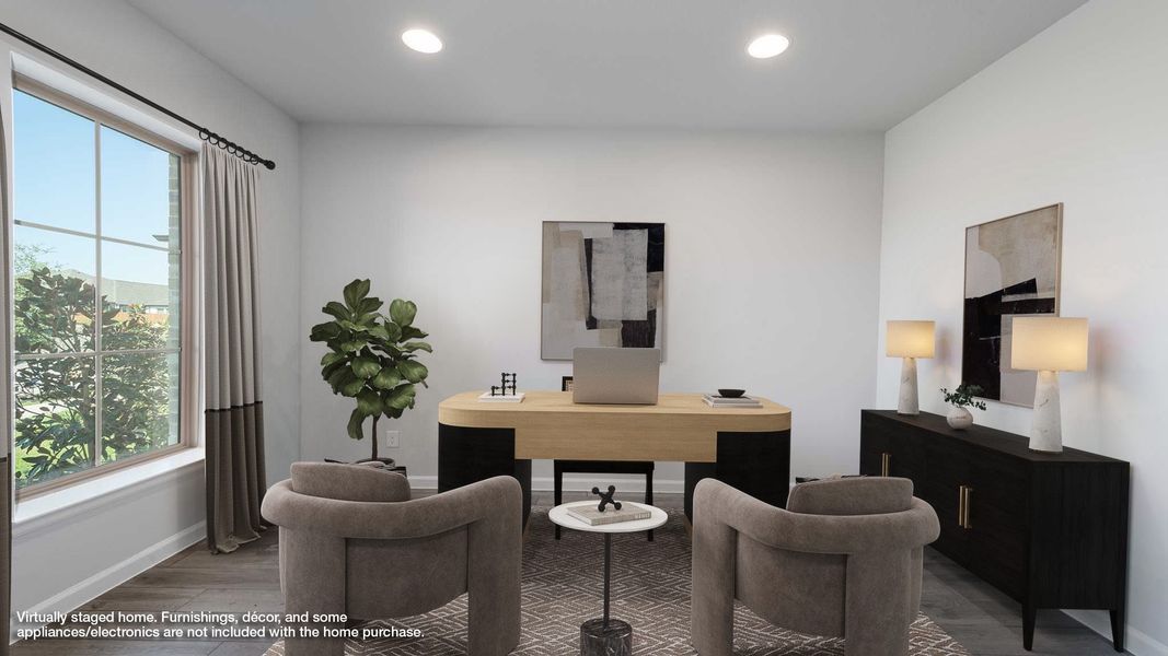 Furnished interior view inside a new home in Avondale 40', Fate (Image 6).