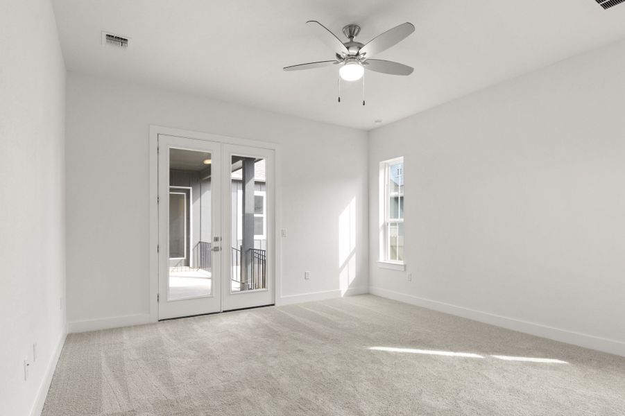 Spacious, unfurnished interior of a new home in Easton Park, Austin (Image 27).
