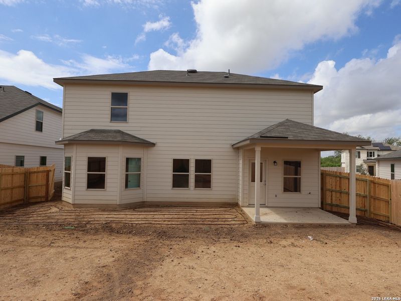 Exterior details and patio area of a home in Cinco Lakes, San Antonio (Image 21). Exterior details and patio area of a home in Cinco Lakes, San Antonio (Image 21).