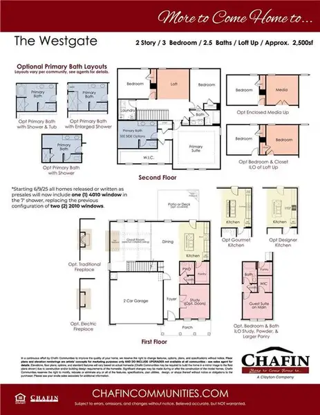 2D floor plan layout of this home in Ponderosa Farms Estates, Gainesville, GA (Image 6).