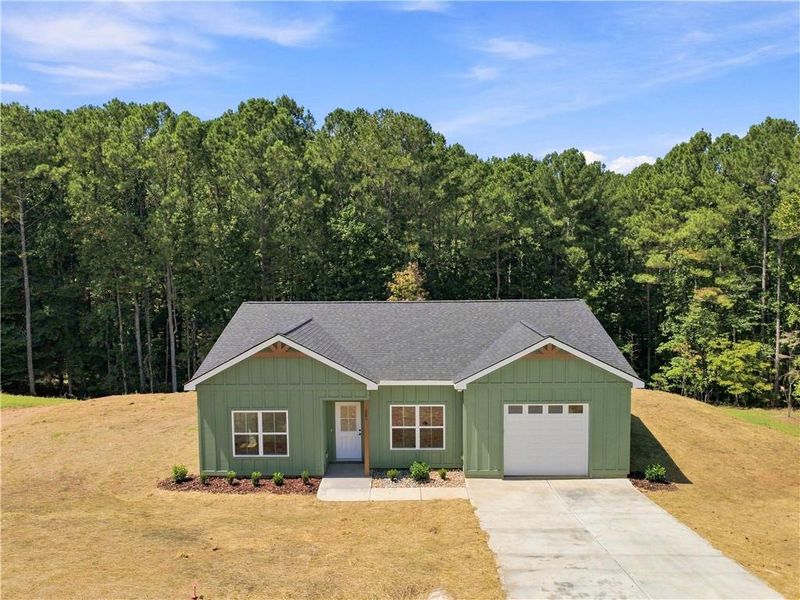 Front exterior of a new home in , Talking Rock, GA, highlighting curb appeal (Image 30).
